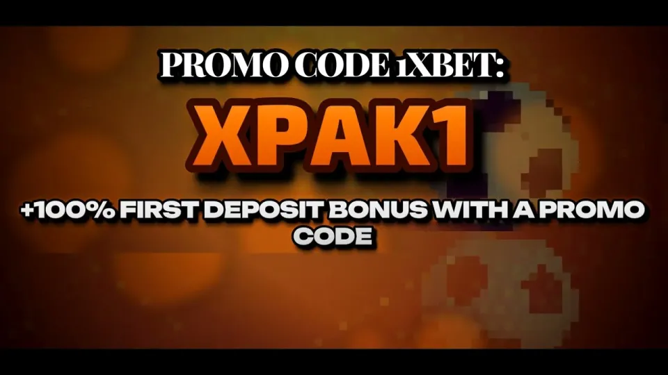 How does the promocode 1xBet XPAK1 boost a new player welcome bonus?